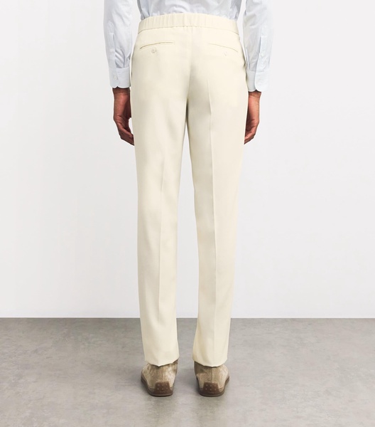 Virgin Wool Twill Melbourne Trousers