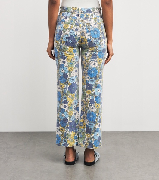 Floral The Rambler Straight Jeans