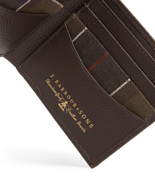 Leather Tarbert Bifold Wallet