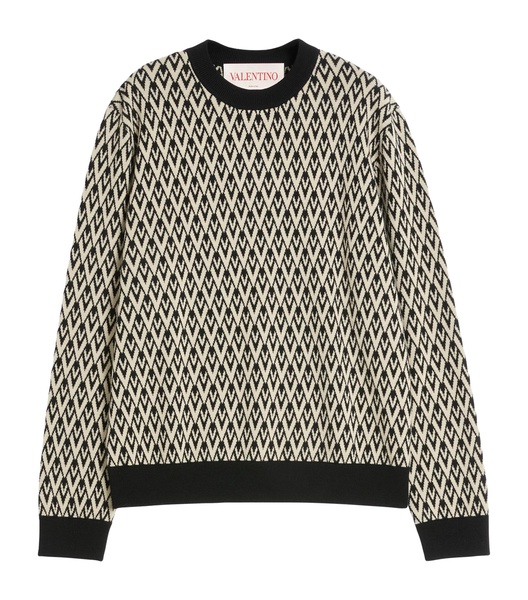 Virgin Wool Toute La V  Sweater