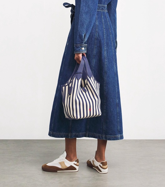 Medium Stripe Polo Play Tote Bag