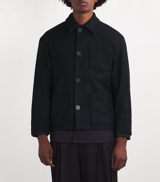 Wool-Blend Work Jacket