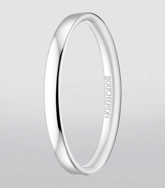 Small Platinum Epure Wedding Band