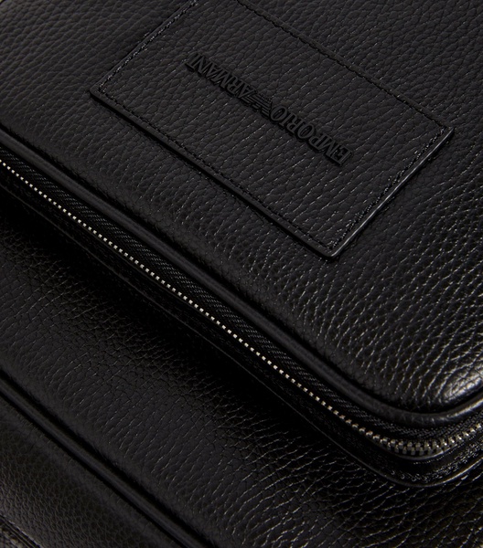 Tumbled-Leather Backpack