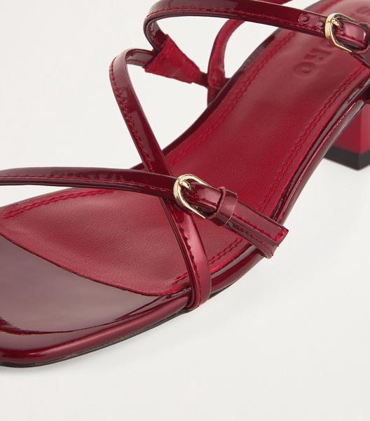 Leather Heeled Sandals 65