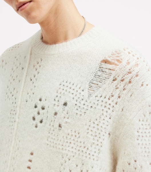 Wool-Blend Distressed Hadwin Sweater