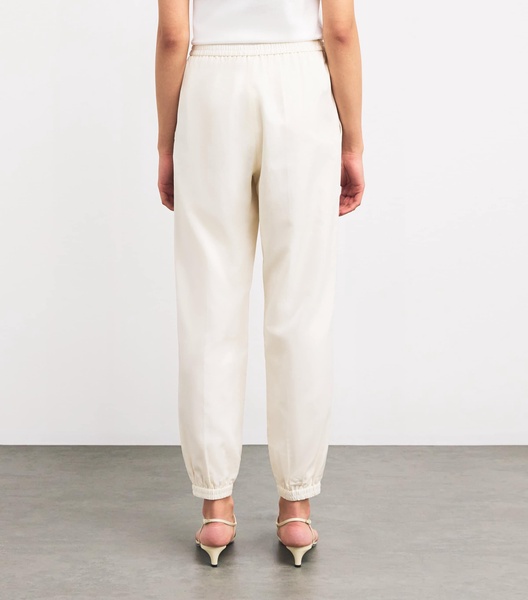 Silk-Cotton Taio Trousers