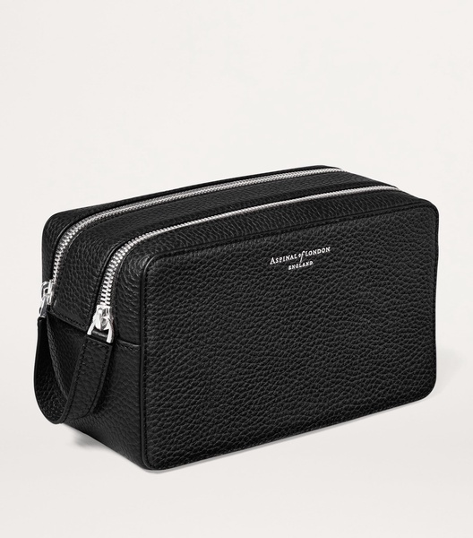 Leather Mount Street Toiletries Bag