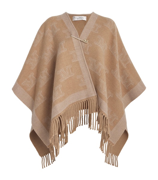 Virgin Wool Poncho