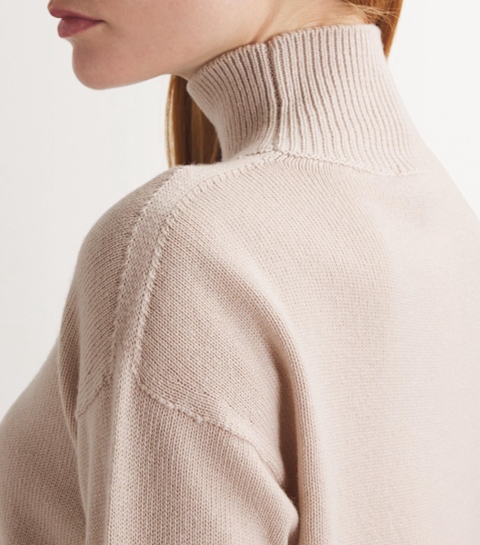 Wool-Cashmere Rollneck Sweater