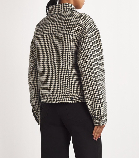 Tweed Houndstooth Jacket