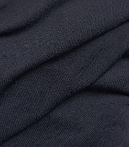 Crepe Jersey Midi Skirt
