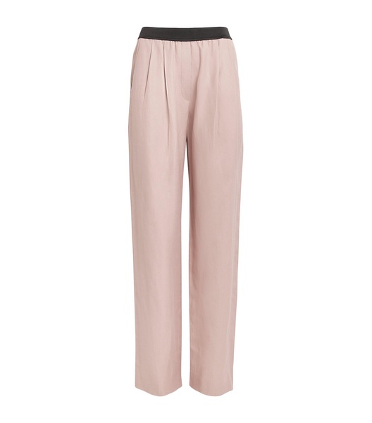 Elasticated Straight Takaroa Tailored Trousers