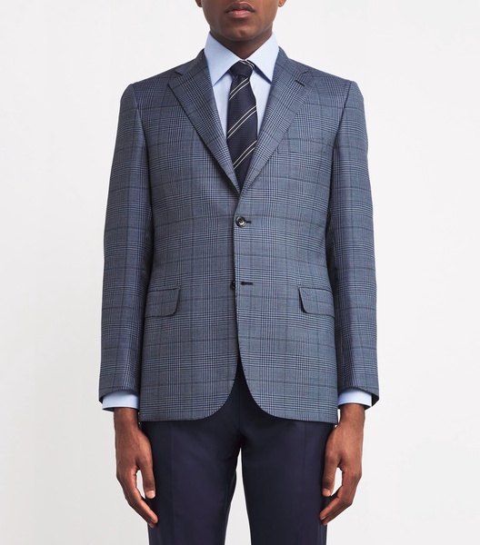 Wool Houndstooth Ravello Blazer