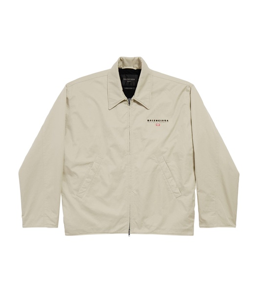 Men's Zip-up Jacket  in Military Beige