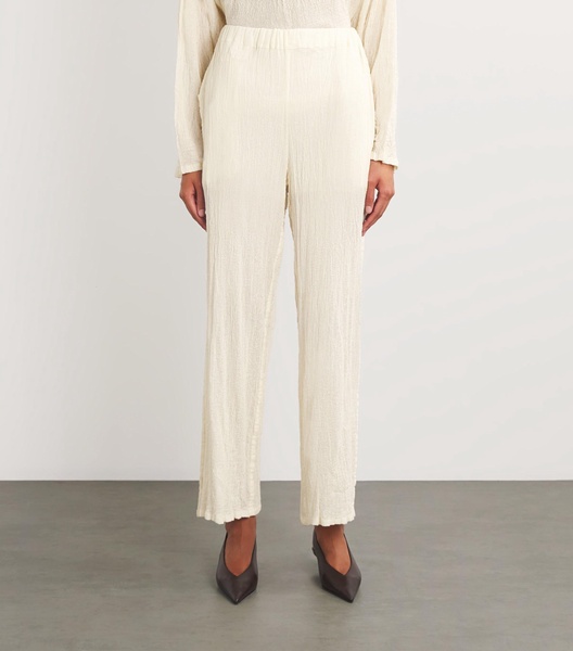 Karami Wool Straight Trousers