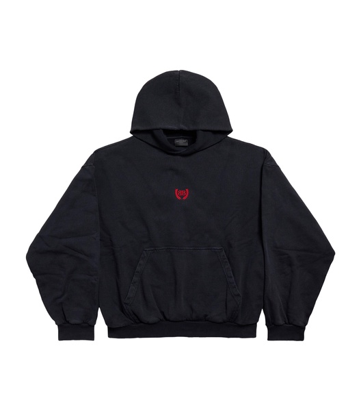 Cotton Laurel Crest Hoodie