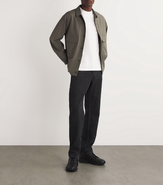 Cotton Logo Slim T-Shirt