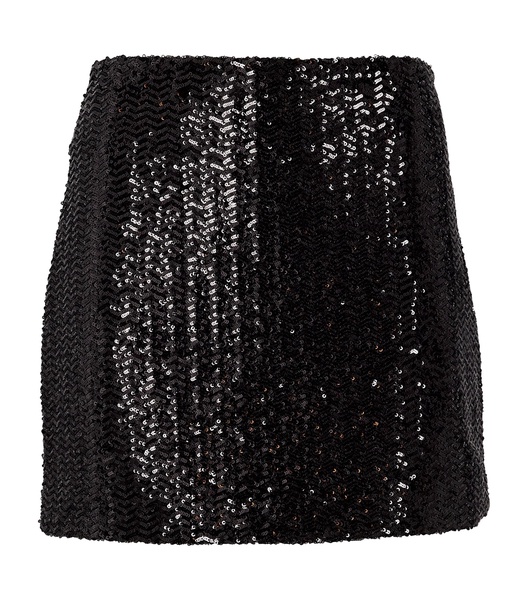 Sequinned Tierra Mini Skirt