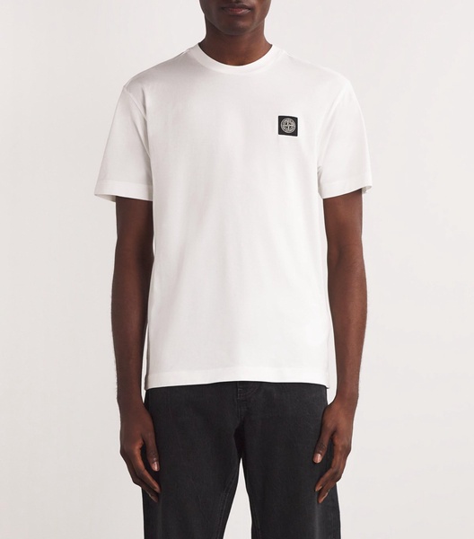 Cotton Logo Slim T-Shirt