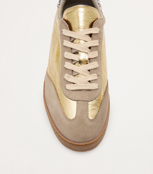 Metallic Leather Thelma Sneakers