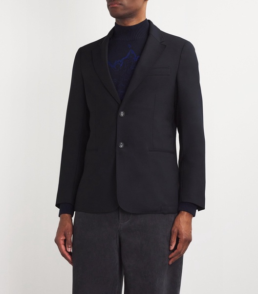 Wool-Blend Blazer