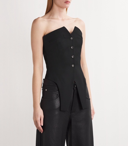 Wool Deconstructed Vest