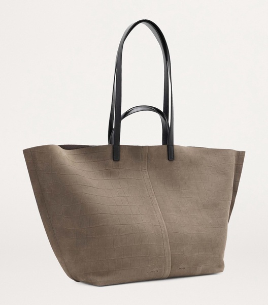Leather Phoenix Tote Bag