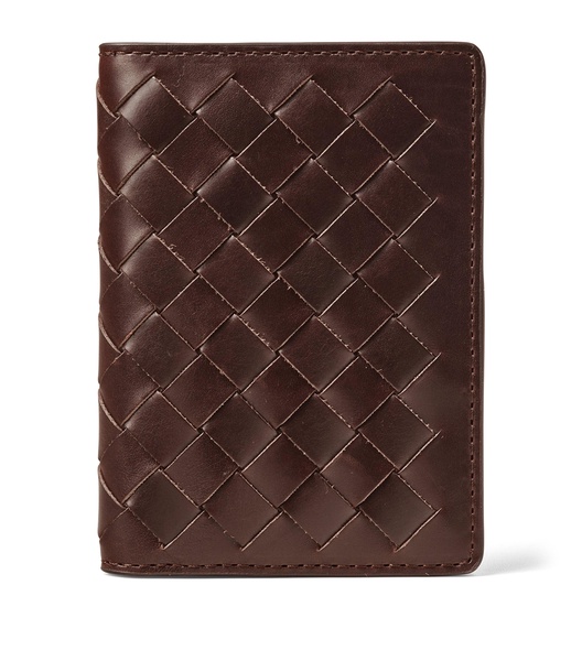 Leather Double Fold Card Holder