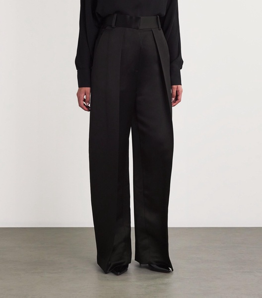 Satin Maris Tailored Trousers