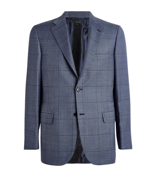 Wool Houndstooth Ravello Blazer
