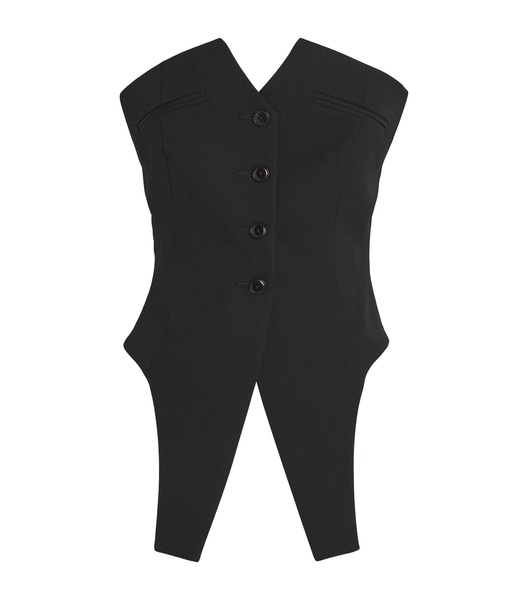 Wool Deconstructed Vest