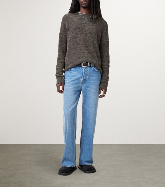Wool-Blend Chillion Sweater