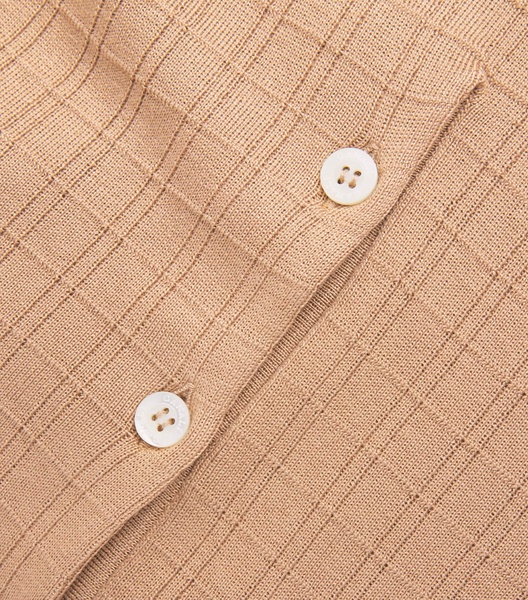 Silk-Cotton Textured Polo Shirt