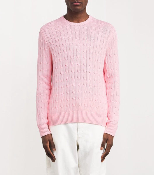 Cotton Cable-Knit Sweater