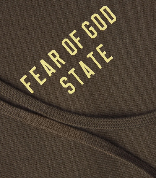 Cotton-Blend State Logo Print Sweatpants