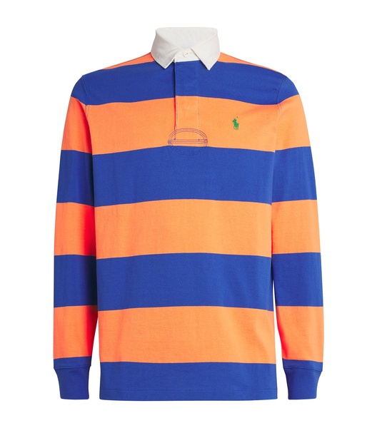 Cotton Striped Rugby Shirt