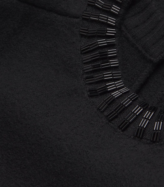 Virgin Wool Embellished Sweater