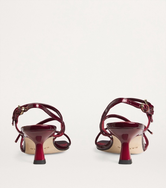 Leather Heeled Sandals 65
