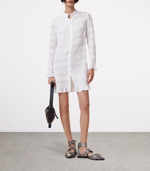 Collarless Meg Mini Dress