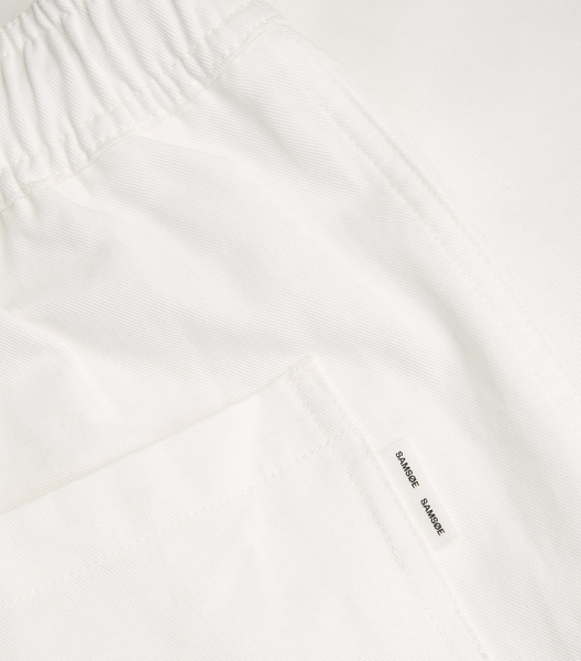Cotton-Blend Jabari Straight Trousers