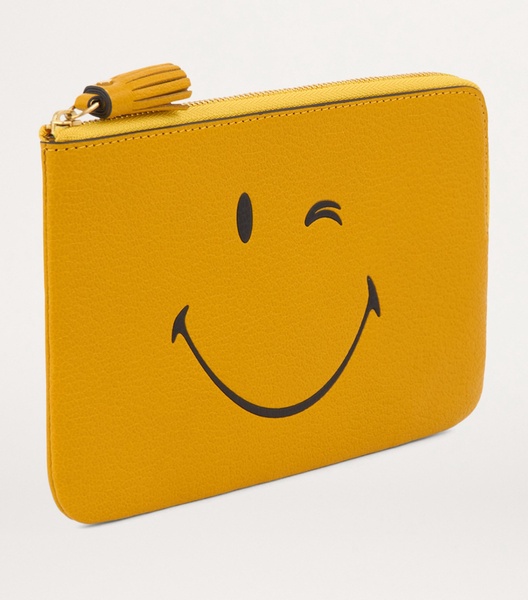 Leather Wink Pouch