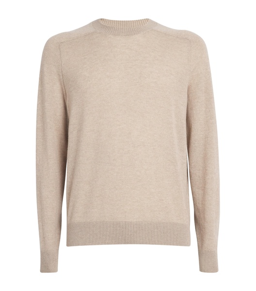 Cashmere Saddle-Shoulder Sweater
