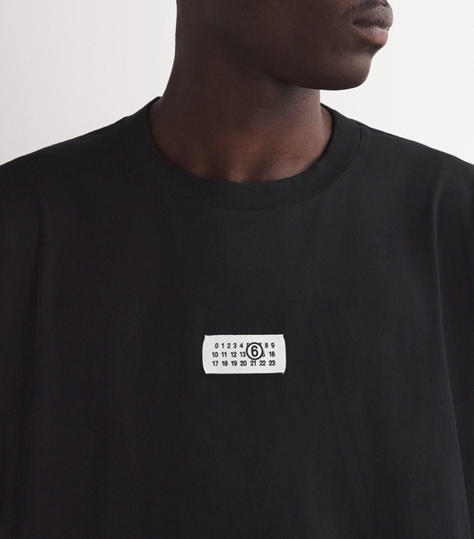 Cotton Numeric Tab T-Shirt
