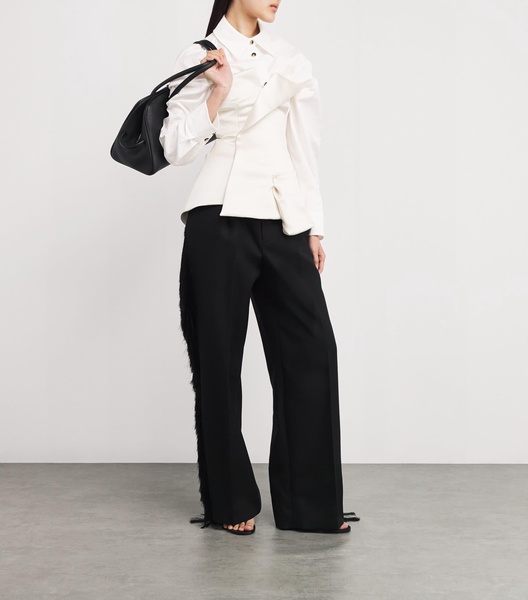 Cotton Twisted Corset Shirt