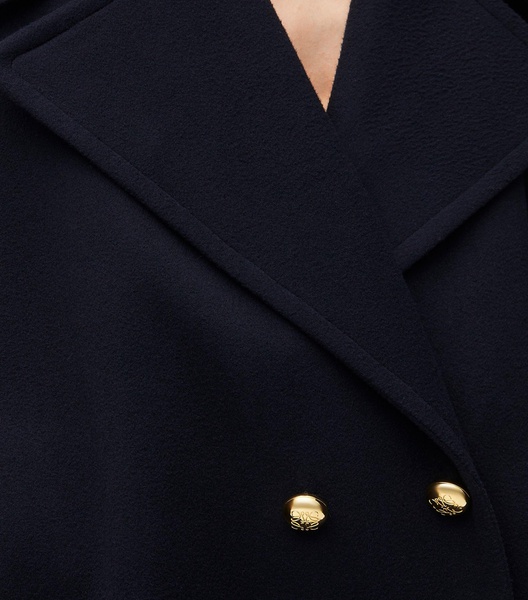 Wool Pebble Pea Coat