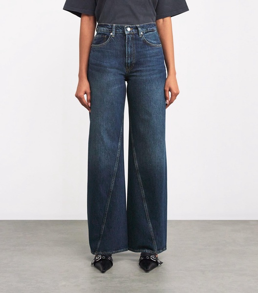 Wide-Leg Brie Jeans