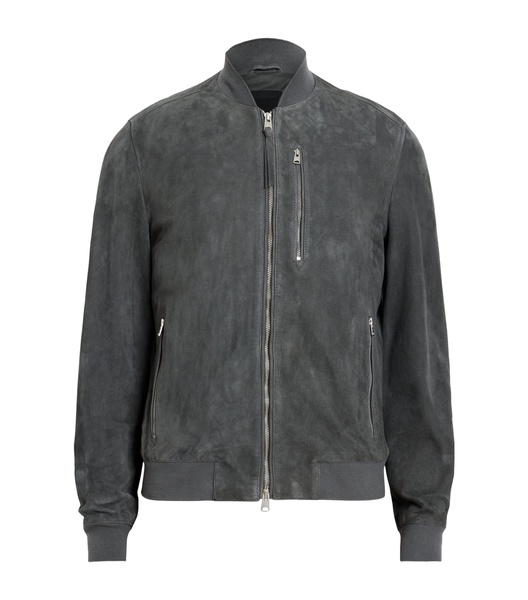 Suede Kemble Bomber Jacket