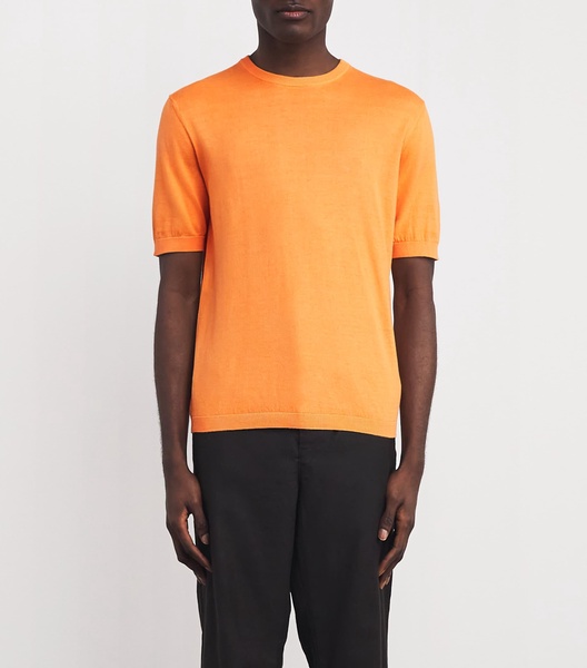 Cotton Knitted T-Shirt