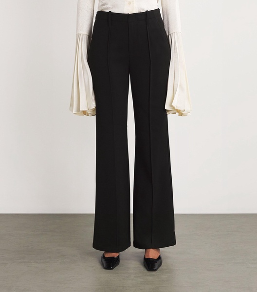 Ansel Wide-Leg Tailored Trousers
